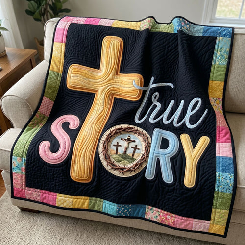 Faith Story Christian WN2804010CL Quilt