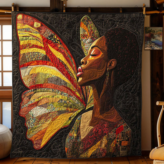 Vibrant Freedom Butterfly WN2402017CL Quilt