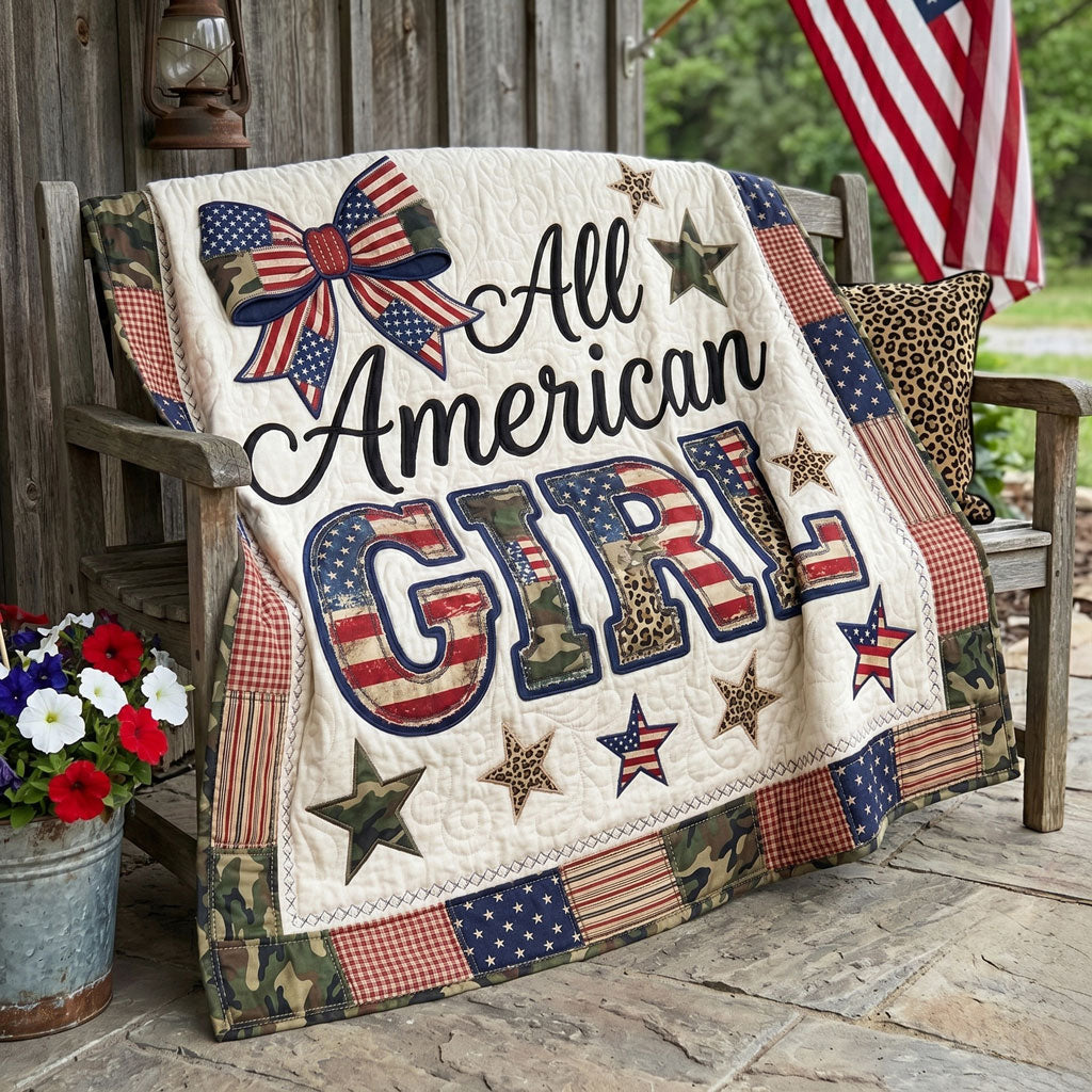Stars And Camo Girl WN2905020CL Quilt