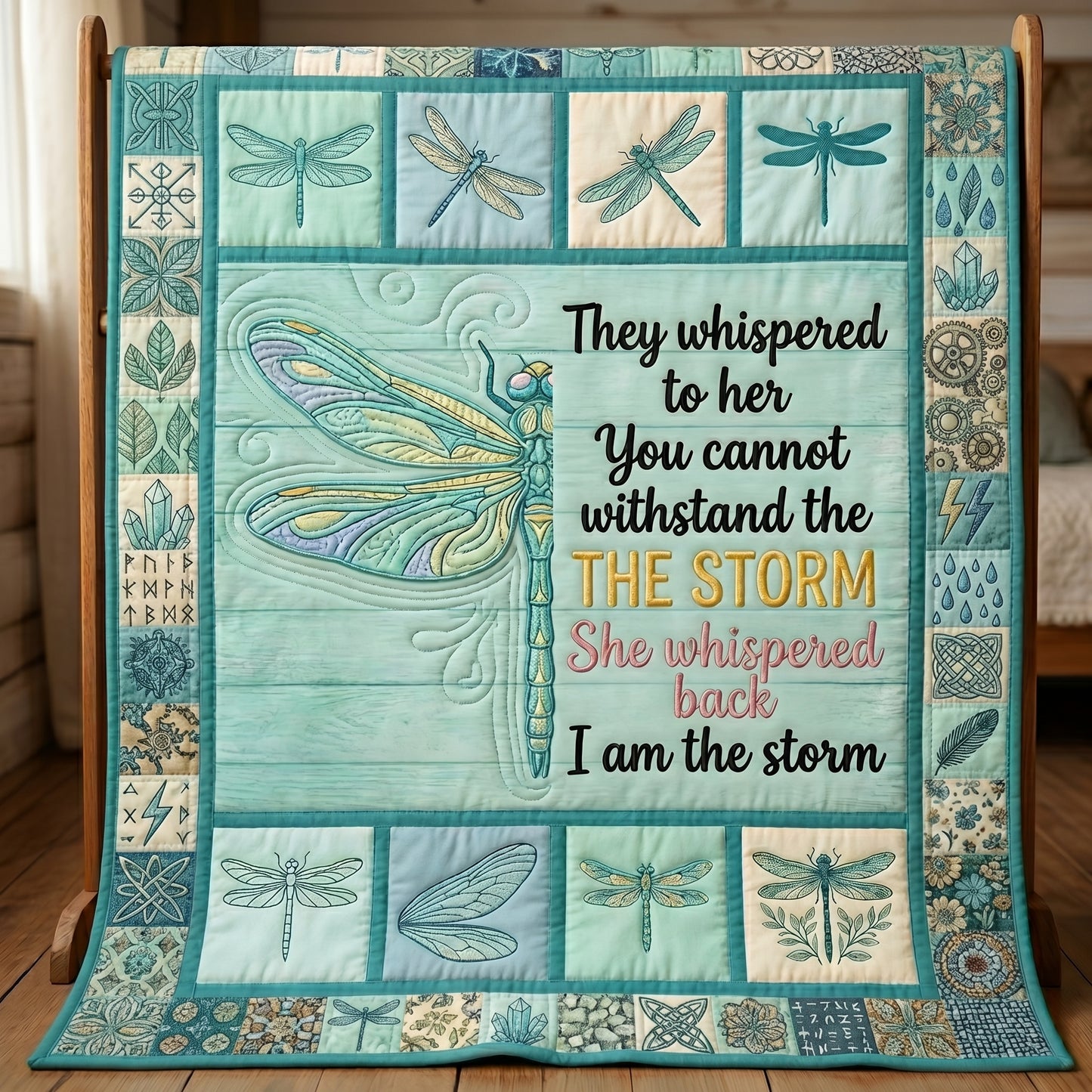 I Am The Storm XR1504010CL Quilt