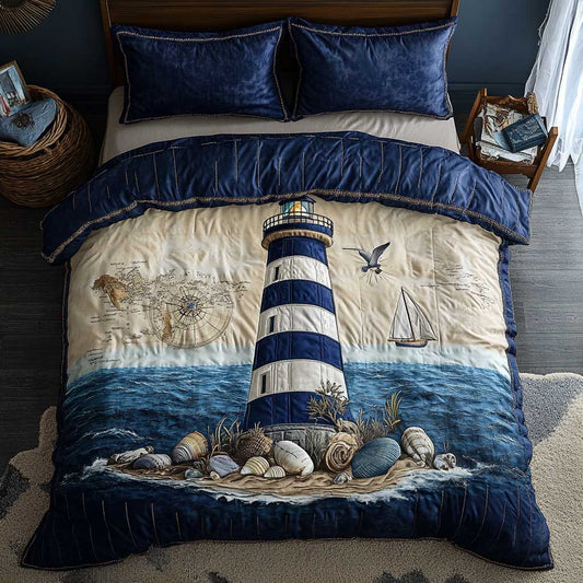 Seafarer's Lighthouse WN1203003CL Duvet Cover Set