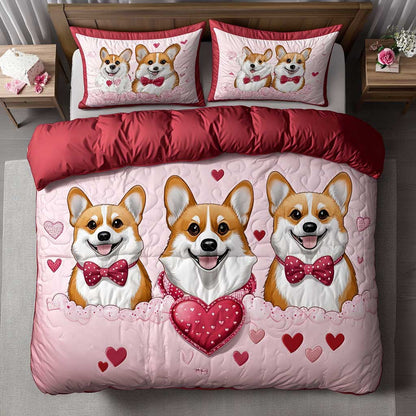 Corgi Heartful Delight WN0201017CL Duvet Cover Set