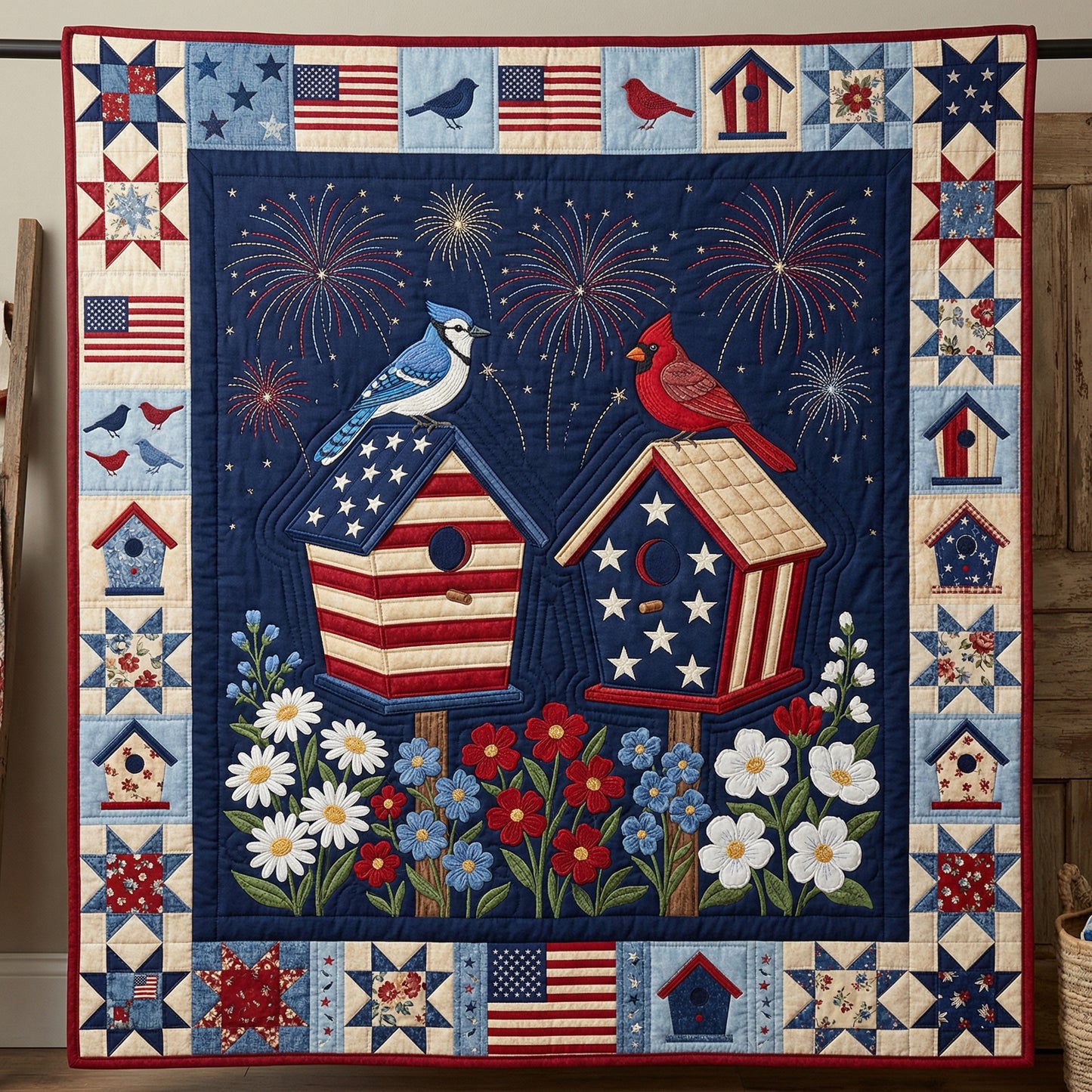 American Birds XR1004030CL Quilt