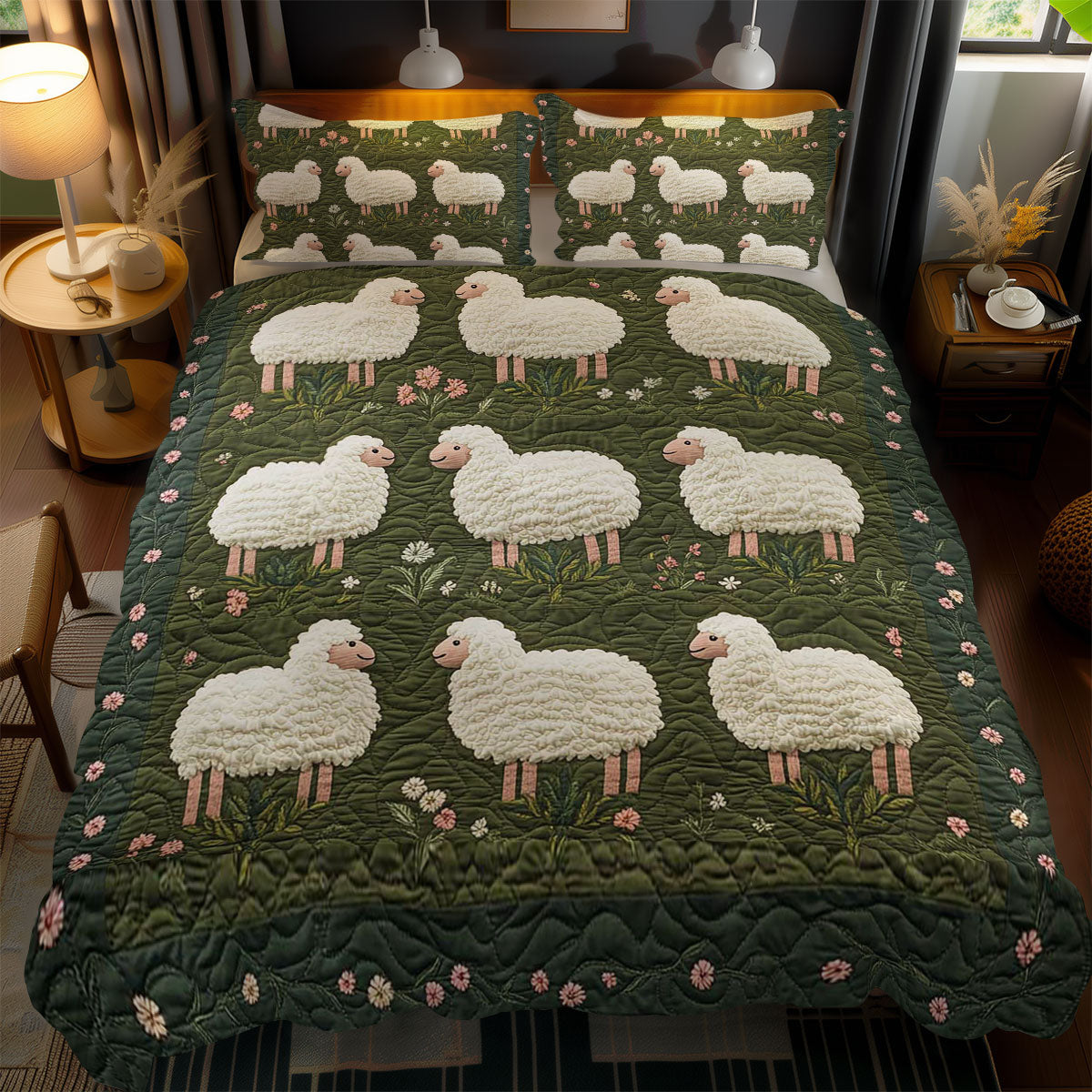 Cozy Sheep WN2602065CL Duvet Cover Set