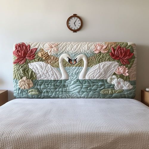 Swan Couple QA1201043CL Quilted Headboard Slipcover