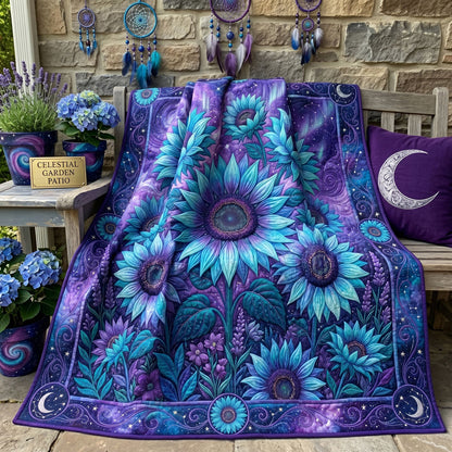 Celestial Sunflower Dreams WN0306002CL Quilt