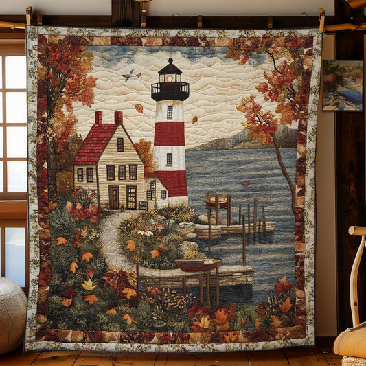 Golden Lighthouse WN0502017CL Quilt