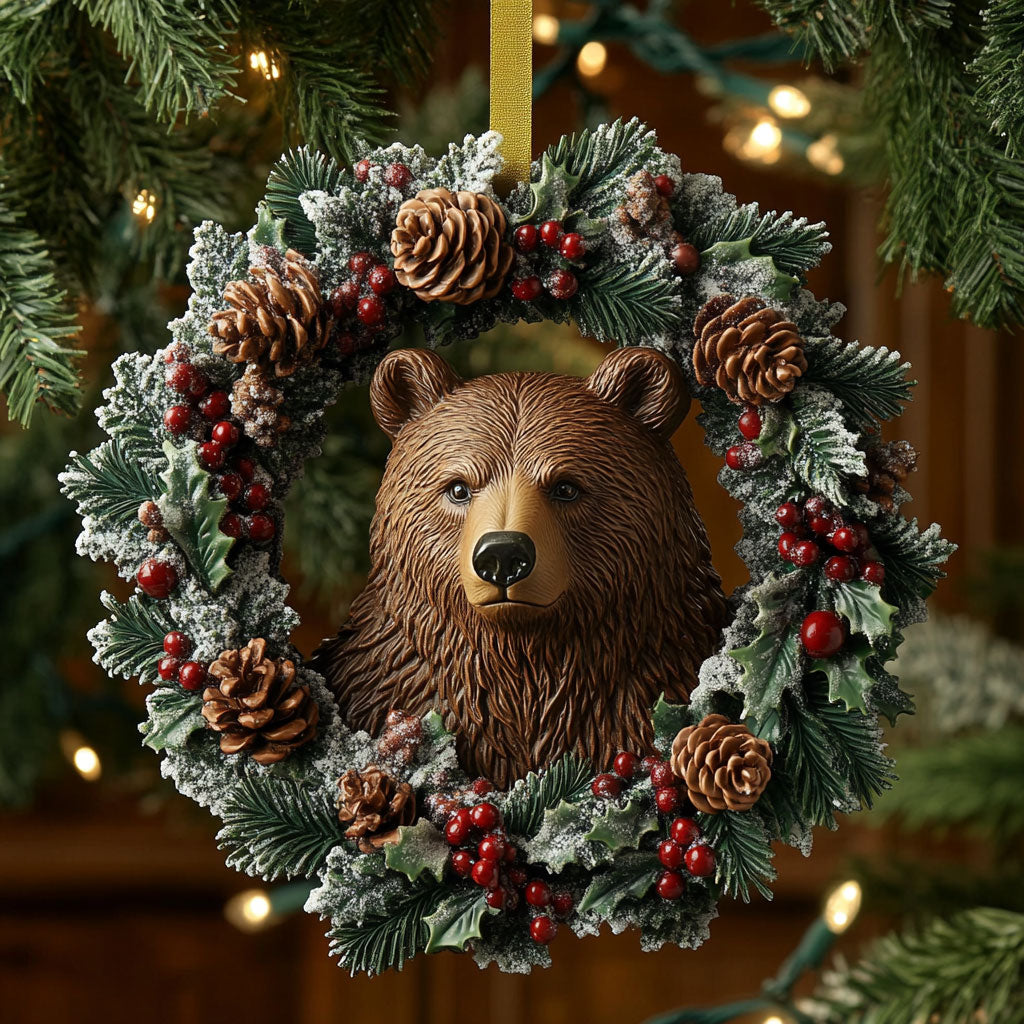 Winter Bear CW2410023CL Christmas Ornament