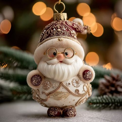 Santa Claus Golden Whispers WN0912056CL Christmas Ornament