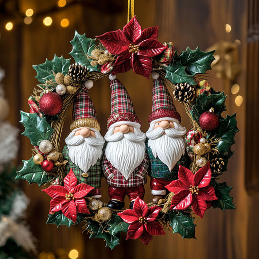 Gnome Parade CW2210011CL Christmas Ornament