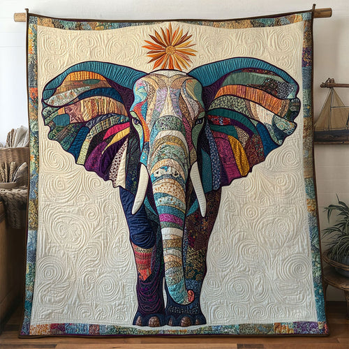 Ancient Path Elephant WN0801004CL Quilt