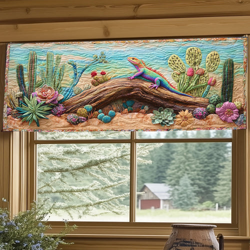 Colorful Lizard WJ1505021CL Quilted Valance