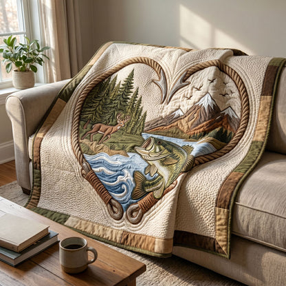Rustic Hunter’s Love WN2104020CL Quilt