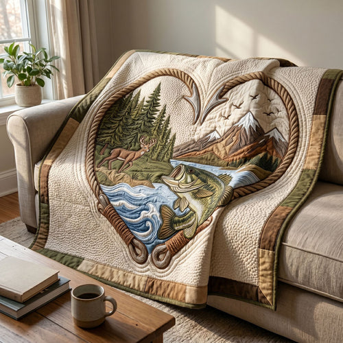 Rustic Hunter’s Love WN2104020CL Quilt