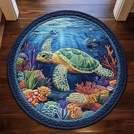 Sea Guardian CP1301031CL Quilted Round Mat