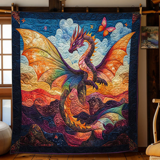 Solar Flare Dragon WN1702056CL Quilt