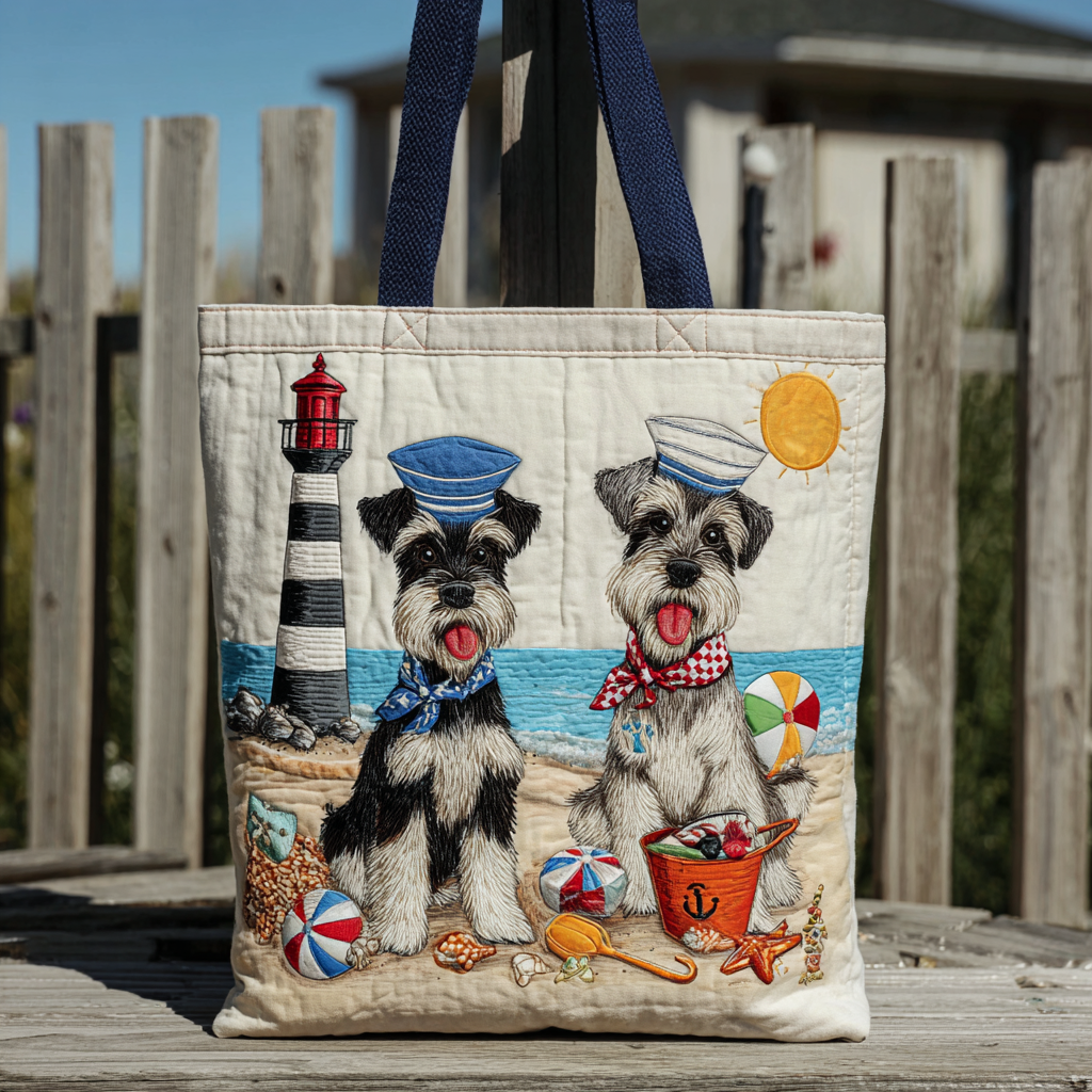 Sailor Summer XR0212051CL Quilted Tote Bag