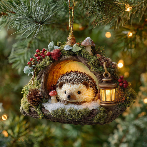 Hollow Hedgehog CP0312230CL Christmas Ornament