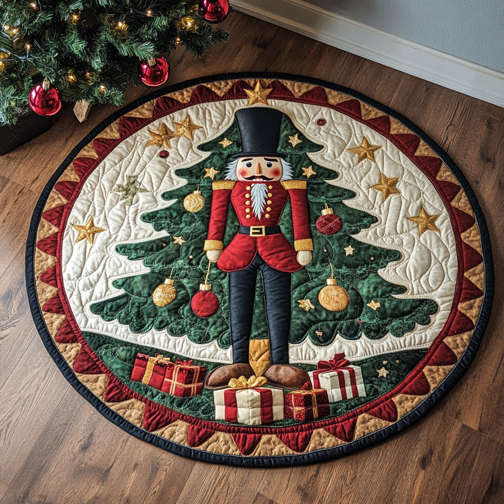 Festive Patrol CP0311038CL Quilted Round Mat