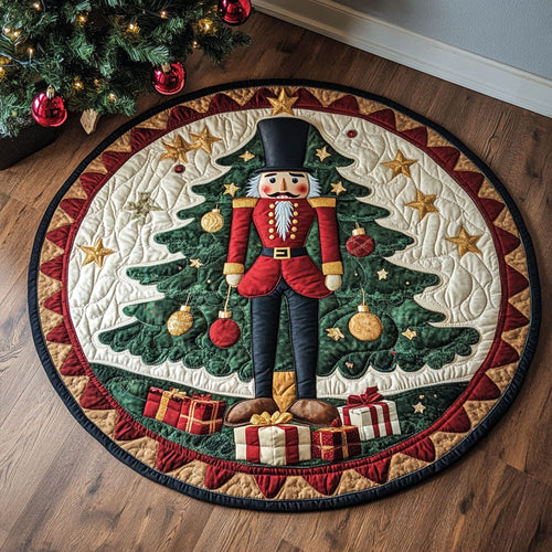 Festive Patrol CP0311038CL Quilted Round Mat