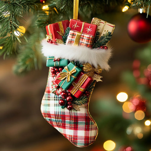 Gift Stocking CW0311042CL Christmas Ornament