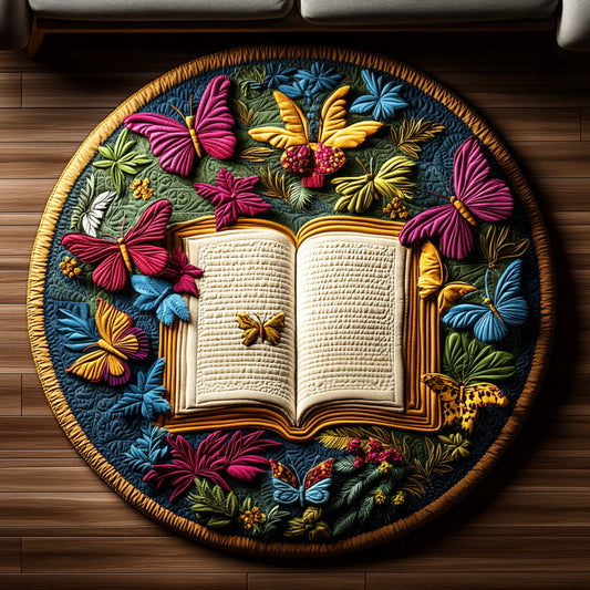 Dreambound Pages KL1401010CL Quilted Round Mat