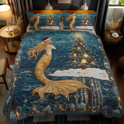 Holiday Mermaid WN0901083CL Duvet Cover Set