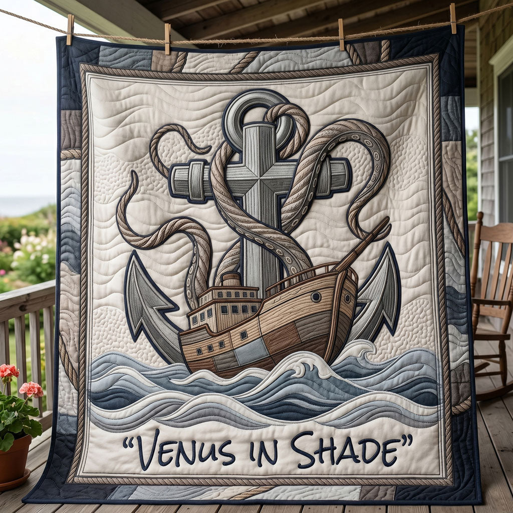Ocean Cross Ship Anchor WN2904010CL Quilt