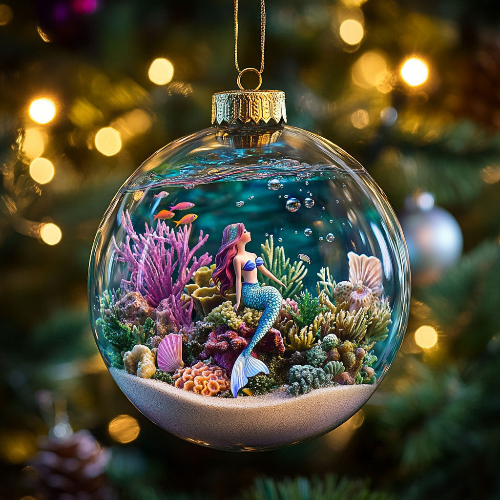 Christmas Mermaid WN2911006CL Christmas Ornament