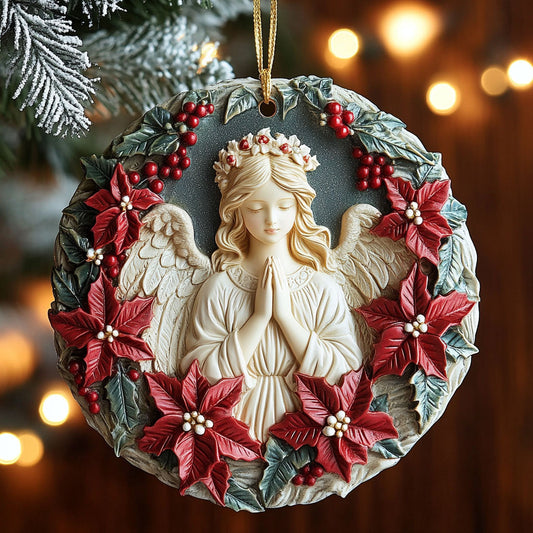 Bless Angel CW1510008CL Christmas Ornament