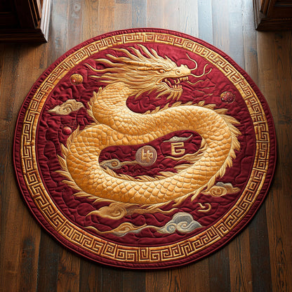 Golden Majestic CP27090119CL Quilted Round Mat