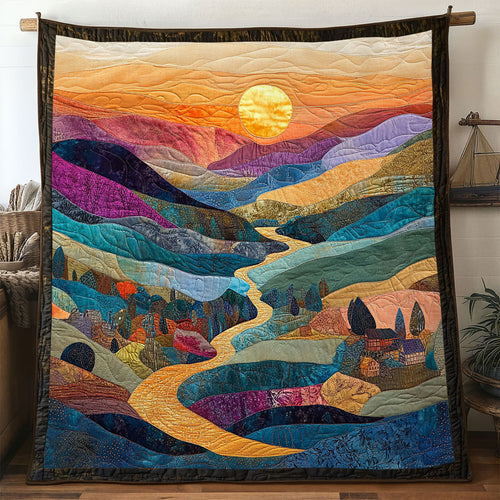 Whispering Mountain Ranges WN0501086CL Quilt