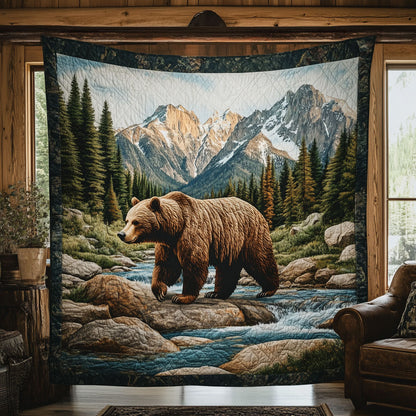 Rocky River Bear KL0701015CL Quilt