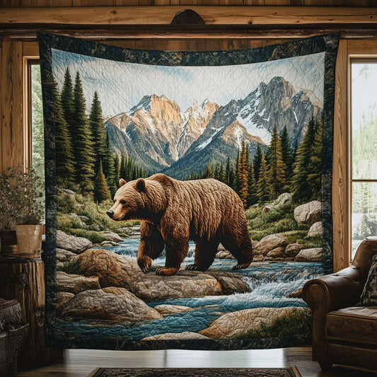 Rocky River Bear KL0701015CL Quilt