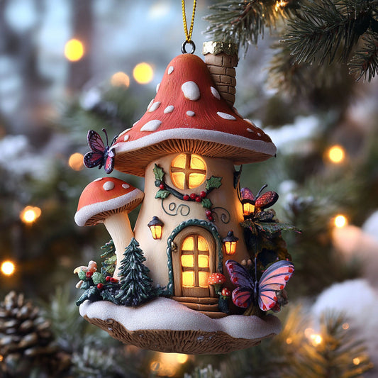 Mushroom Christmas Light WN1112031CL Christmas Ornament