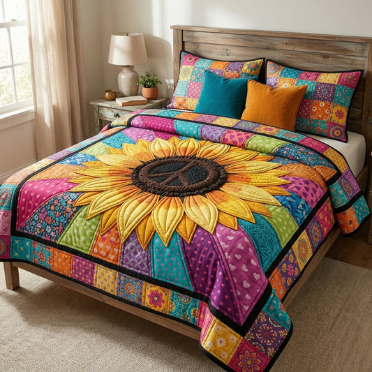 Hippie Sunflower XR0804012CL Duvet Cover Set