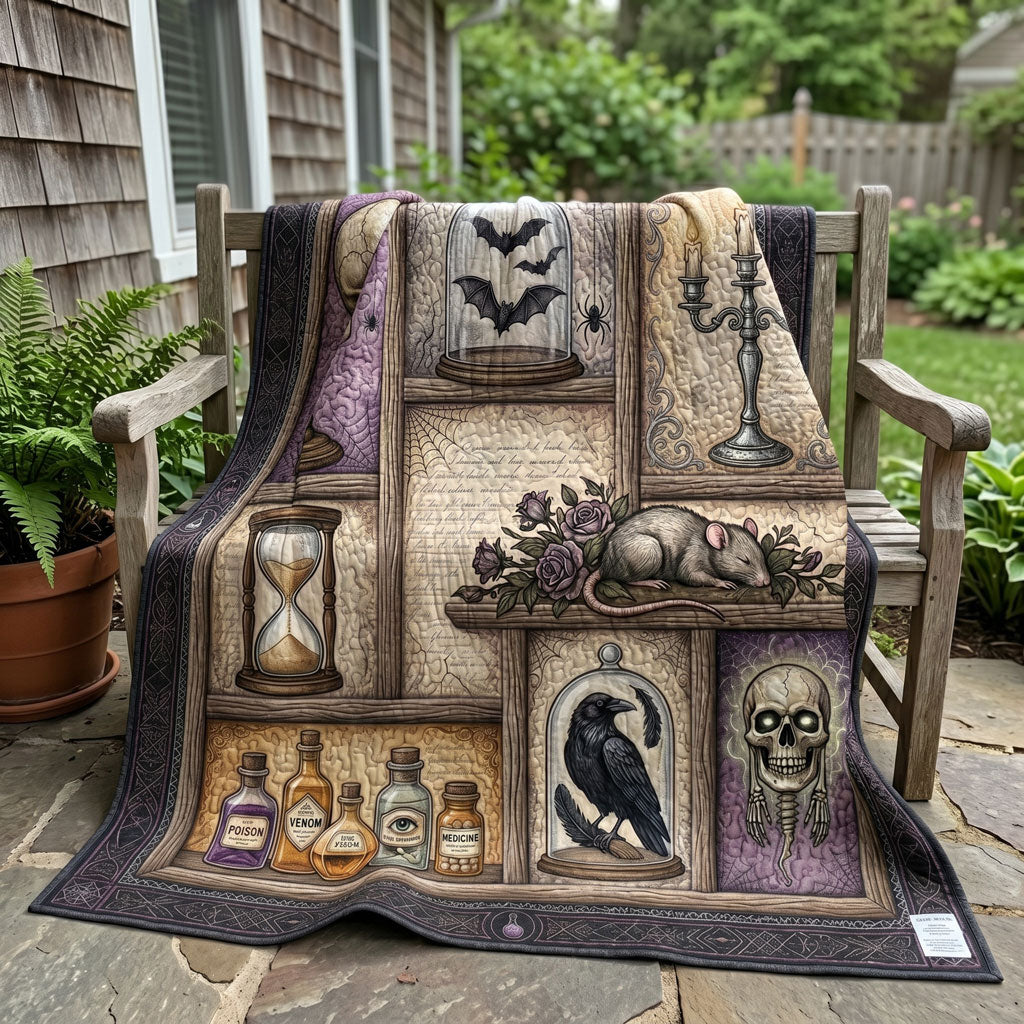 Dark Curiosities Apothecary WN0705004CL Quilt