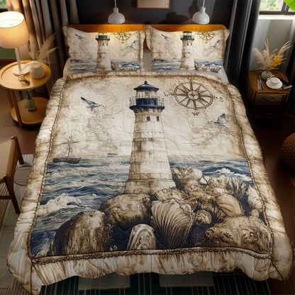 Ocean Guardian Lighthouse WN1003103CL Duvet Cover Set