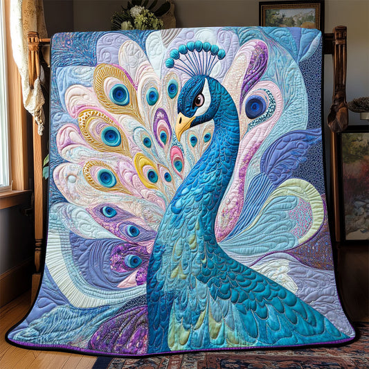 Gorgeous Peacock WP2002010CL Quilt