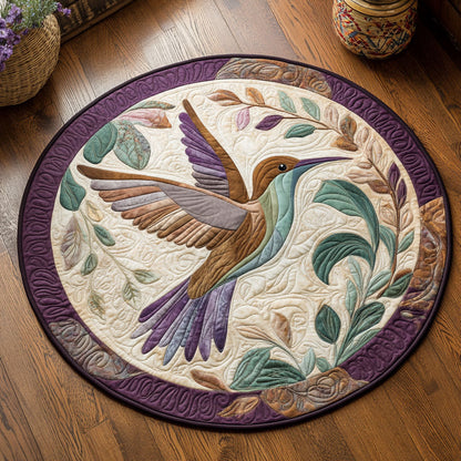 Hummé WJ0907040CL Quilted Round Mat