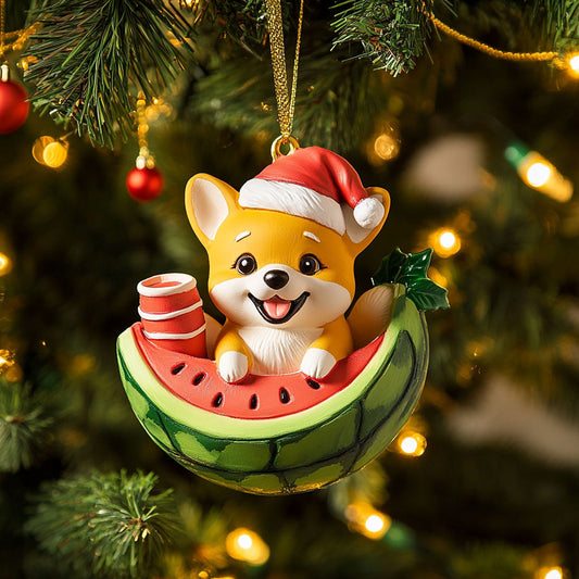 Corgi Sweet Joy WN1610066CL Christmas Ornament