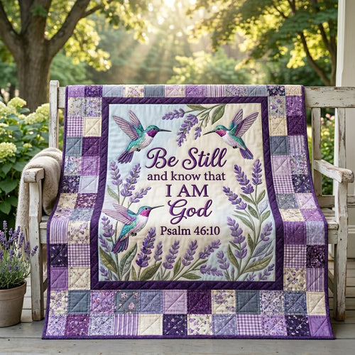 Be Still Lavender XR2004025CL Quilt