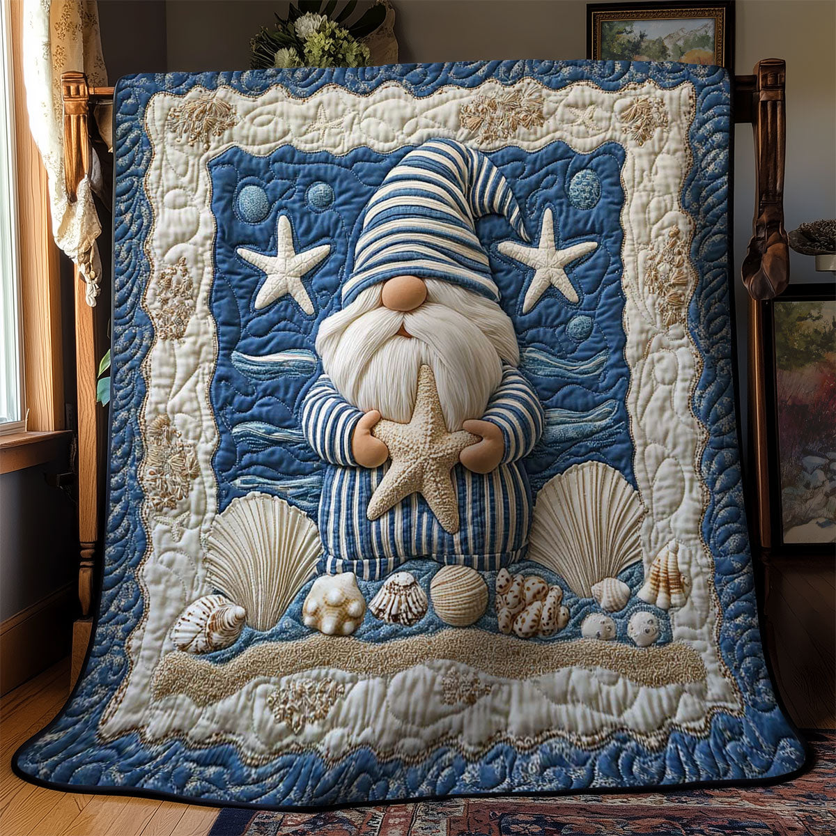 Sea Gnome Starfish WN0801013CL Quilt