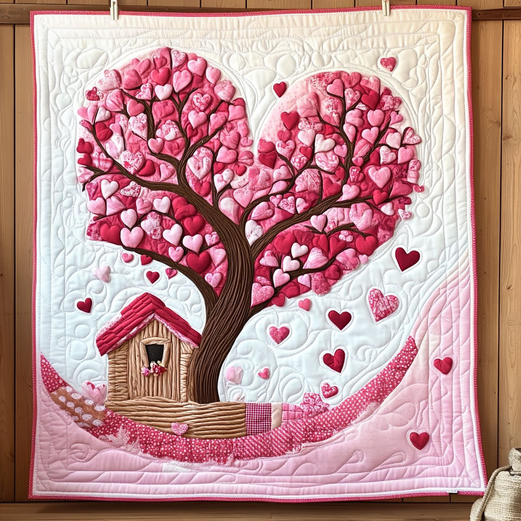 A Tree Full of Hearts KL1501001CL Quilt