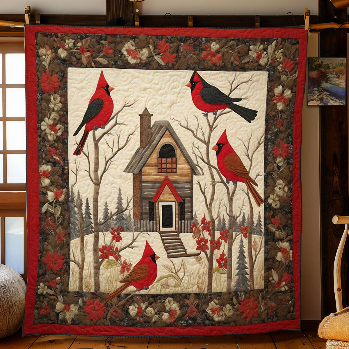 Cardinal Family WN2002052CL Quilt