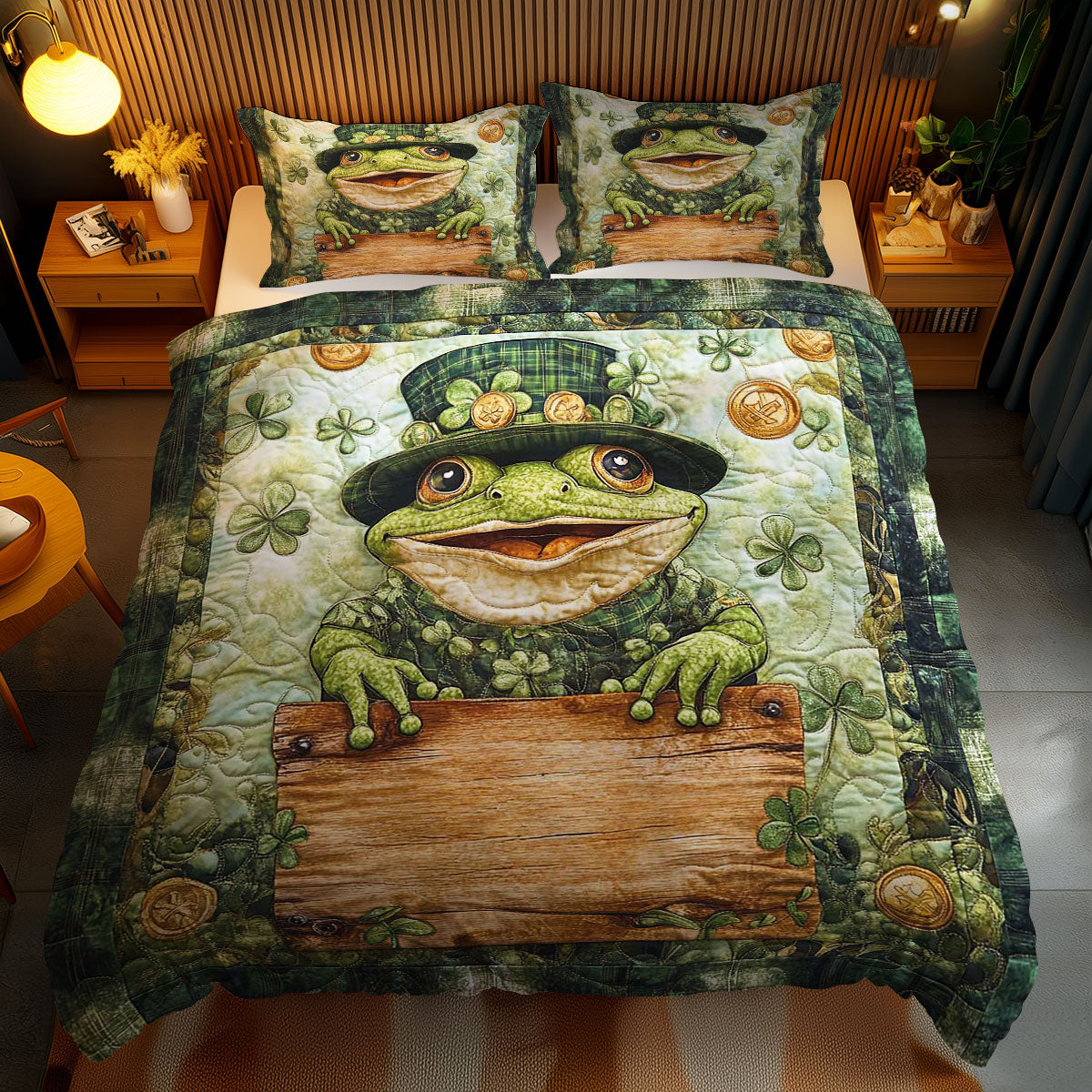 Lucky Frog WN0402083CL Duvet Cover Set