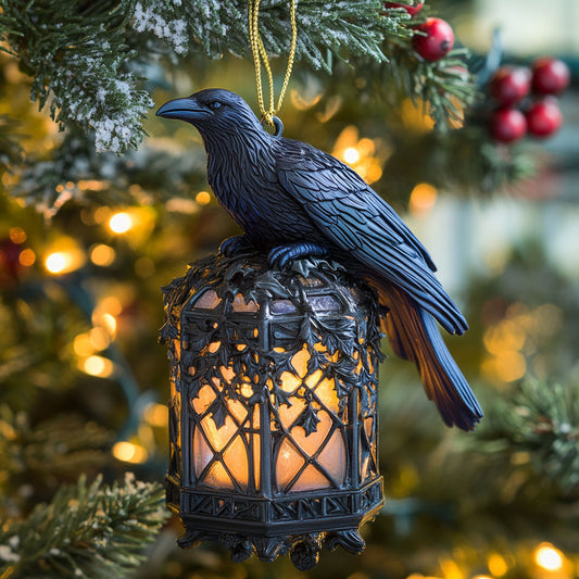 Raven Lantern CP2711001CL Christmas Ornament