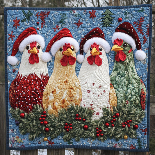 Holiday Hen WN0810030CL Quilt