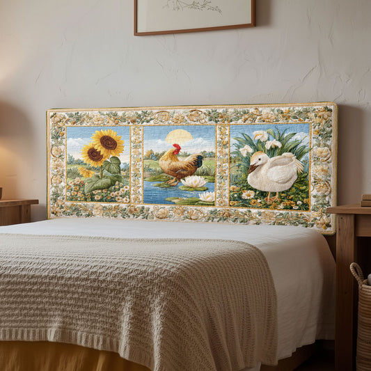 Poultry Dream CW0301008CL Quilted Headboard Slipcover