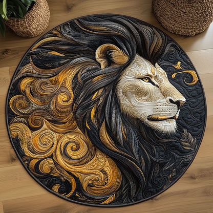 Lion Of Legacy WJ3006034CL Quilted Round Mat